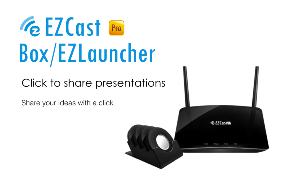 EZLauncher brings click and display to EZCast Pro Box.
